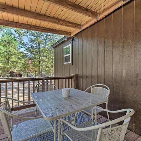 Stylish Cabin By Beavers Bend Hot Tub And Fire Pit Broken Bow Εξωτερικό φωτογραφία